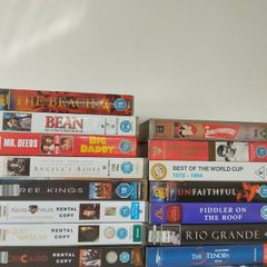 Classic Movies, Music & Sports VHS Collection