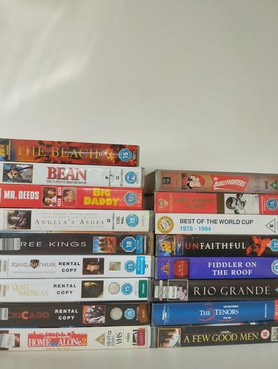 Classic Movies, Music & Sports VHS Collection