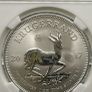 1oz Fine 999 Silver Bullion 50th Anniversary Krugerrand 2017 Coin with COA. Image 2