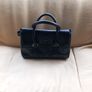 Black Leather Bag Styled on Mulberry Bayswater Image 6