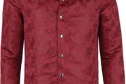Gothicana Men's XXL Woven Rose Shirt (Brand New)
