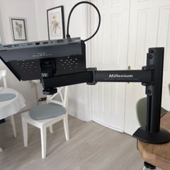 Laptop Arm + Docking Hub