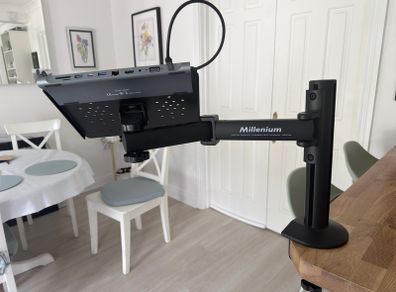 Laptop Arm + Docking Hub