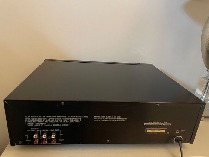 Stereo cassette deck