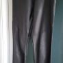 Sportsgirl Grey Faux Leather Leggings Sz M (Fit 10-12UK) Image 4