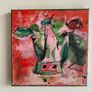 Framed Original Abstract Painting of Cow  Original Gift Image 10