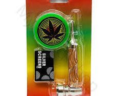 grinder and pipe 5 silver screens 10 available