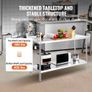 24 x 60 x 36 Inch Stainless Steel Work Table, Commercial Food Prep Worktable Heavy Duty Prep Worktable Image 2