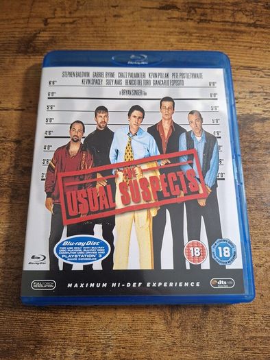 "The Usual Suspects" (1995) Blu-ray - free standard postage