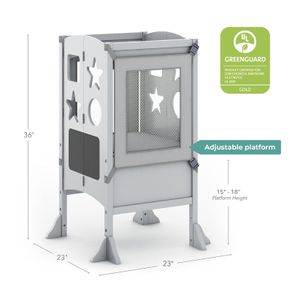 guidecraft kitchen helper toddler tower
