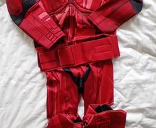 Star Wars Red Stormtrooper Costume Size L