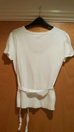 Oasis white cardigan / jumper