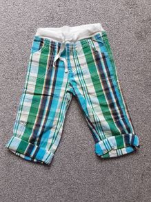 Boden Check Trousers Age 3-4