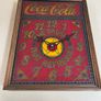 Coca Cola Lighted Liberty Clock Sign Very Rare Image 5