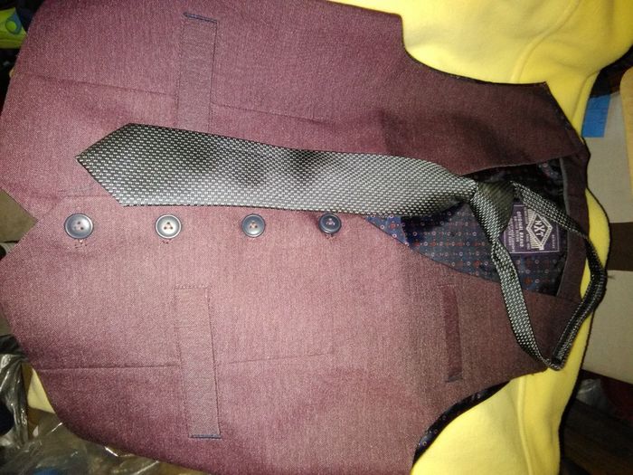 Boys waistcoat and tie set Age 5-6