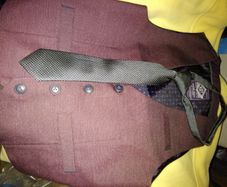 Boys waistcoat and tie set Age 5-6