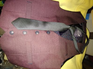 Boys waistcoat and tie set Age 5-6