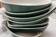 Ceramic stoneware Oven to table vintage dishes