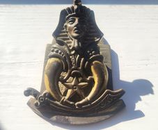 Antique H.L. Judd Cast Iron Shriners Masonic Desk Clip