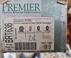 Ford fiesta escort wheel bearing kit