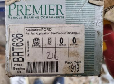 Ford fiesta escort wheel bearing kit
