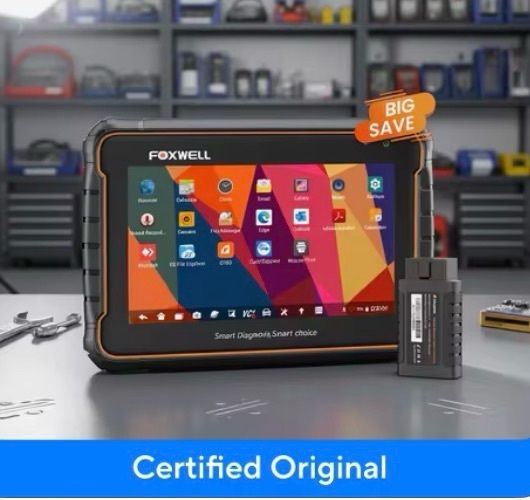 Foxwell GT60 OBD2 Diagnostic Tool Full System Active Test Car Code Reader 24 Reset Service Professional OBD 2 Automotive Scanner