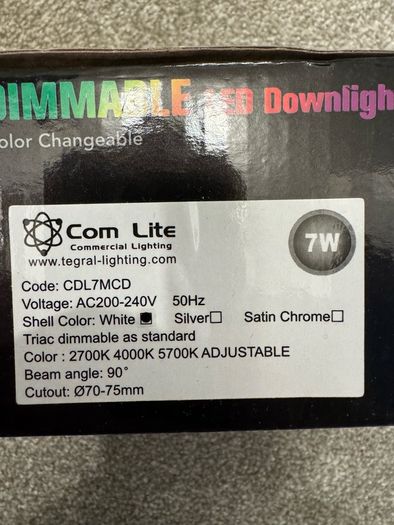 Led Downlight Colour Changeable