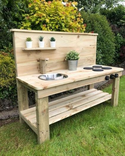 Mud Kitchen - Outdoor Kids Play Toys