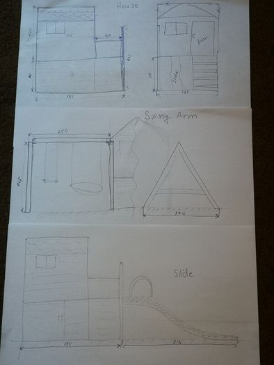 Kids tree house with storage