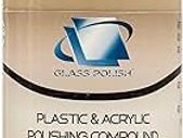 Glass Polish 14018 Plastic & Acrylic Polishing Compound for Professional High-Gloss Micro Finishes - 100ml