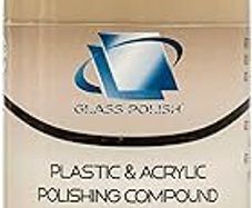 Glass Polish 14018 Plastic & Acrylic Polishing Compound for Professional High-Gloss Micro Finishes - 100ml