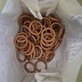 Pine Curtain Poles with rings - price per pole Image 2