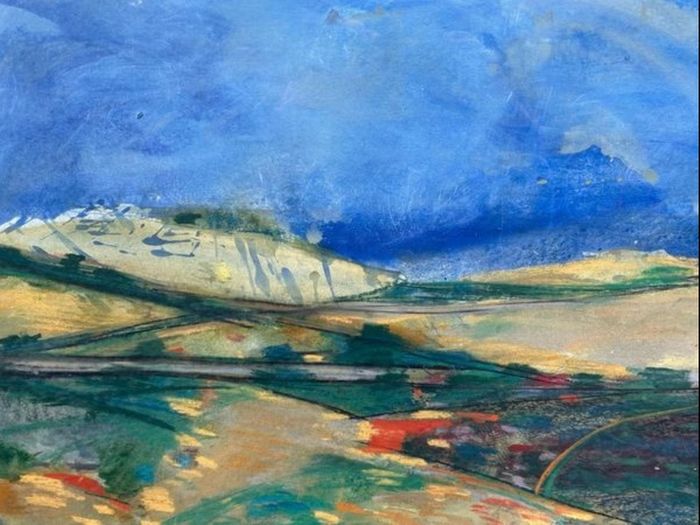 Clement McAleer painting