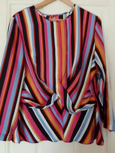 ladies stripe blouse