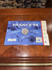 france 1998 World Cup silver coin