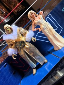 WWE Elite 47B Goldust & Jakks BCA Marlena