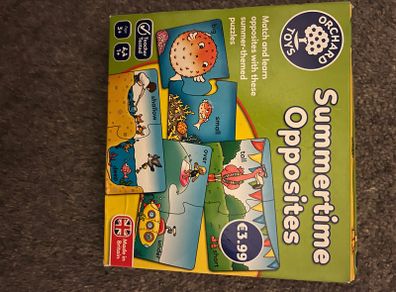 Orchard Toys summertime opposites