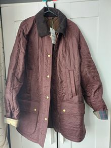 New Barbour Beadnell quilt jacket  size 16
