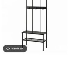 coat and shoe rack