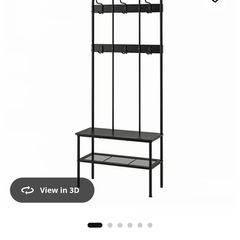 coat and shoe rack