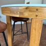 High Round Marble table and chairs Image 4