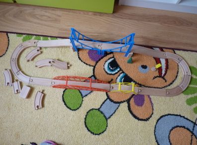 Wooden railway