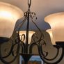 Black Ceiling Light Fitting Image 3
