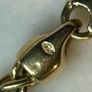 REDUCED 18k Gold Chain Wheat Link Image 3