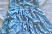 Blue skirt co ord set