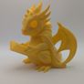Tealight dragon 3d printed Image 7