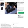 Totes Isotoner Black Leather Gloves - Smartouch - Small fit - New Without Tags RRP 25 Image 3