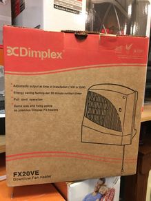 Dimplex Bathroom Down Flow Heater