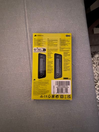 Corsair Vengeance DDR5 32GB (2x16GB), 6000Mhz, 36CL