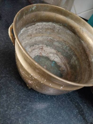 Vintage Brass Planters